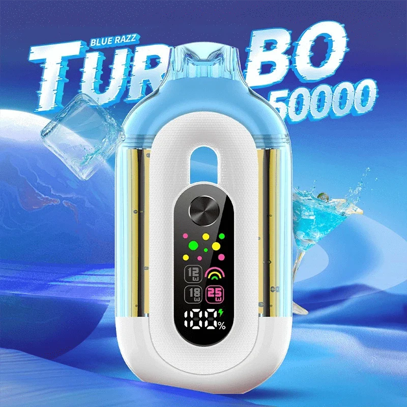 Bounce Disposable Vape Blue Razz Bounce Turbo 50K Disposable  Vape (5%, 50000 Puffs)
