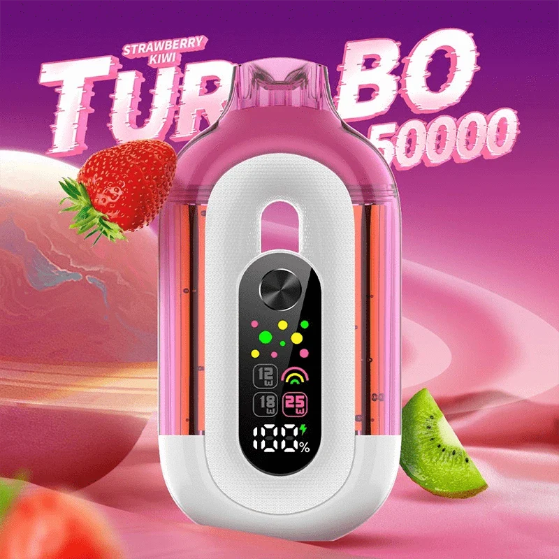 Bounce Disposable Vape Strawberry Kiwi Bounce Turbo 50K Disposable  Vape (5%, 50000 Puffs)