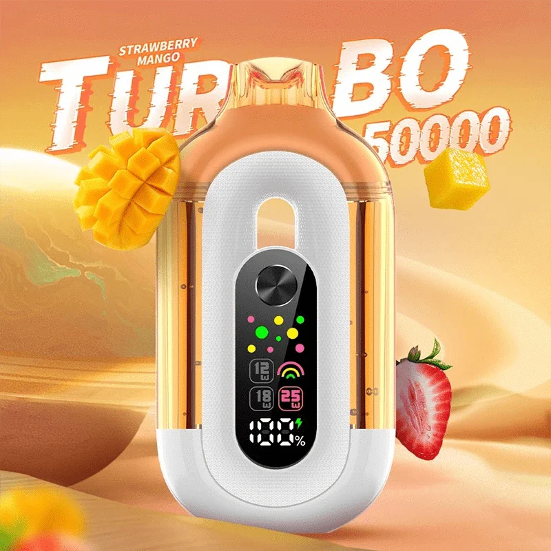 Bounce Disposable Vape Strawberry Mango Bounce Turbo 50K Disposable  Vape (5%, 50000 Puffs)