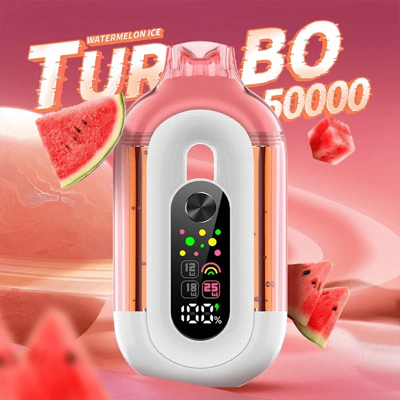 Bounce Disposable Vape Watermelon Ice Bounce Turbo 50K Disposable  Vape (5%, 50000 Puffs)
