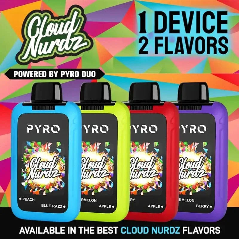 Daddy's Vapor Disposable Vape PYRO Duo x Cloud Nurdz 30K Disposable (5%, 30000 Puffs)