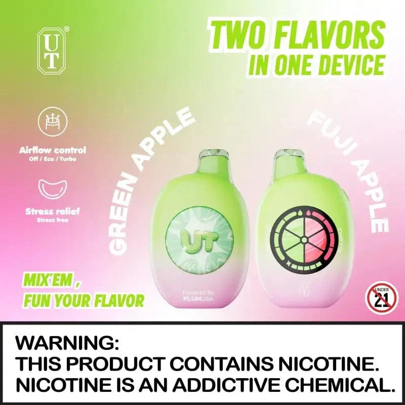 Flum Disposable Vape Green Apple / Fuji Apple Flum UT50000 Disposable Vape