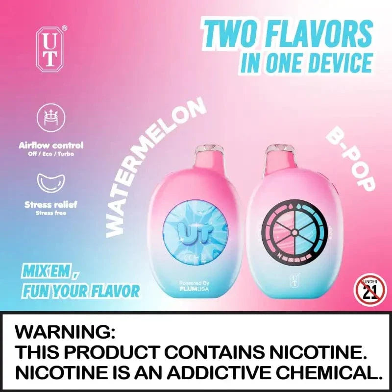 Flum Disposable Vape Watermelon / B-Pop Flum UT50000 Disposable Vape