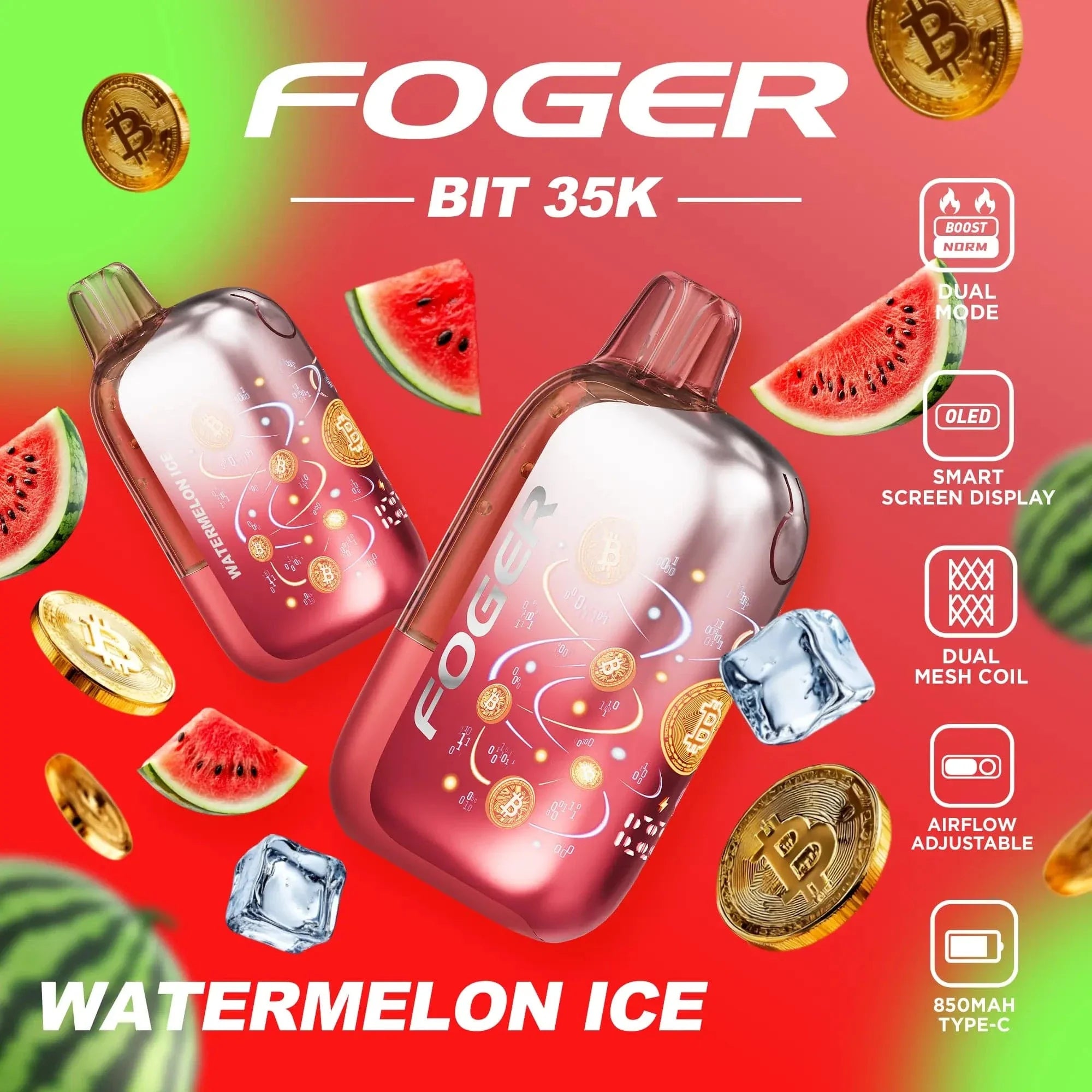 Foger Disposable Vape Foger Bit 35K Disposable Vape (5%, 35000 Puffs)