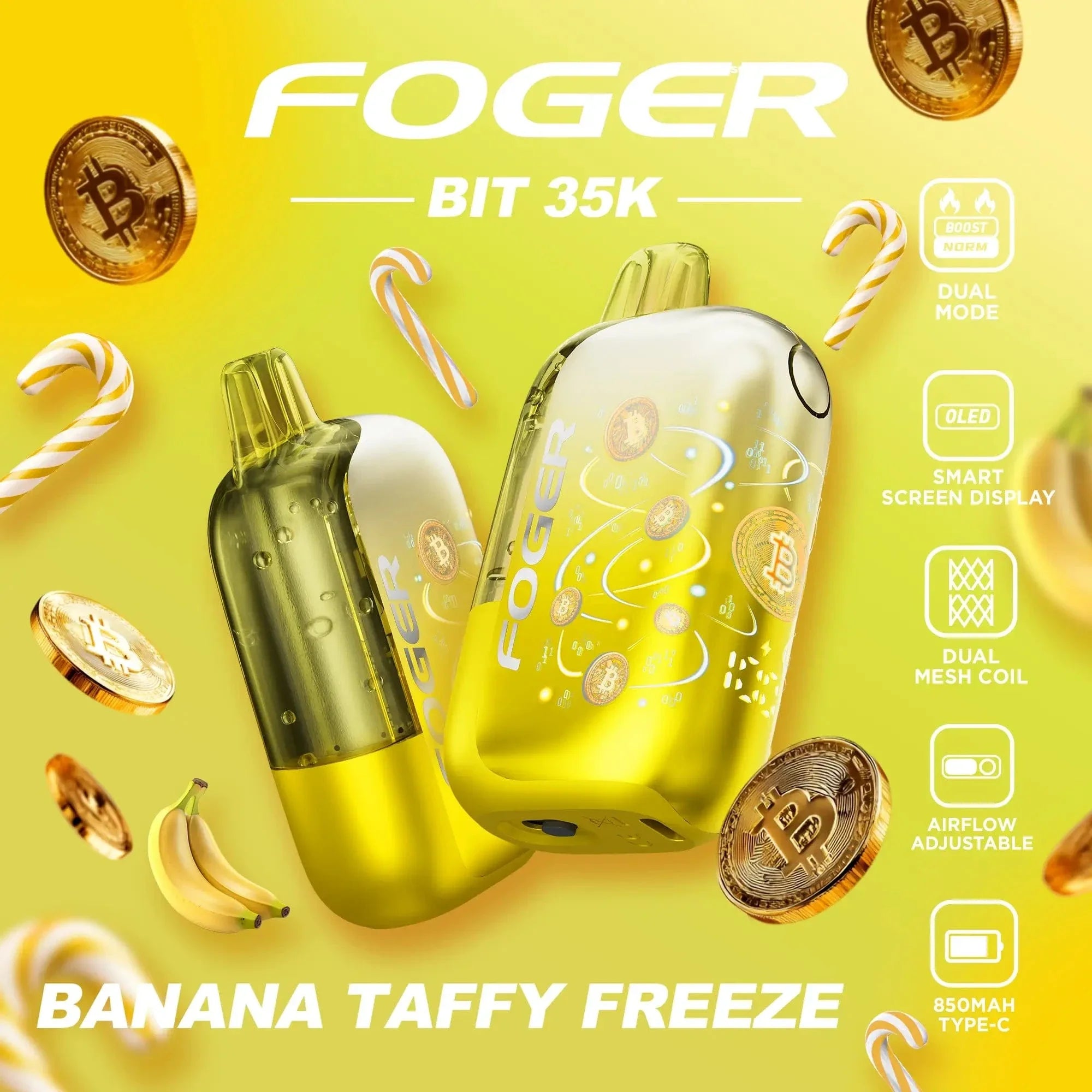 Foger Disposable Vape Foger Bit 35K Disposable Vape (5%, 35000 Puffs)