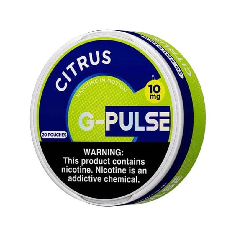 Geek Bar Cigarette Solutions 10mg / Citrus Geek Bar G-Pulse Nicotine Pouches