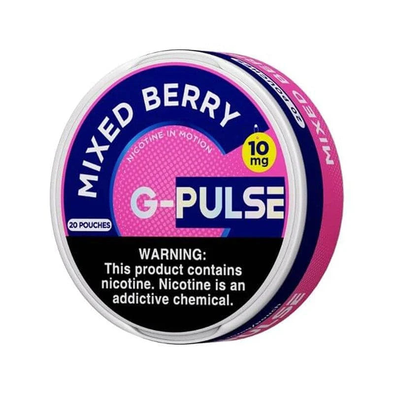 Geek Bar Cigarette Solutions 10mg / Mixed Berry Geek Bar G-Pulse Nicotine Pouches