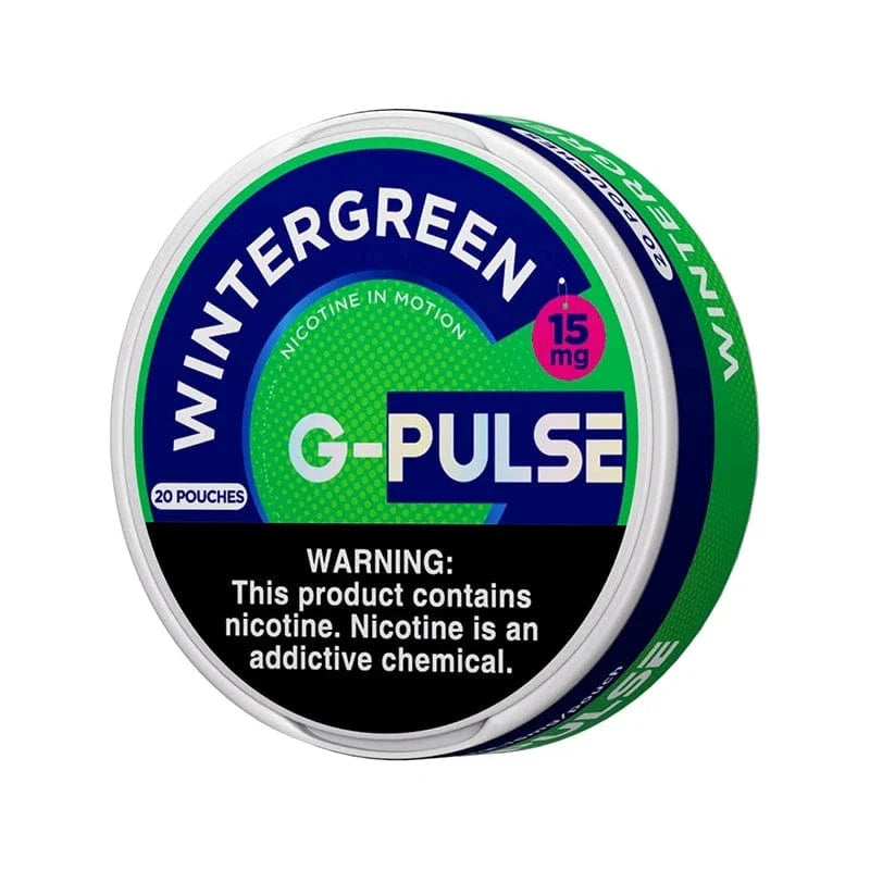 Geek Bar Cigarette Solutions 15mg / Wintergreen Geek Bar G-Pulse Nicotine Pouches