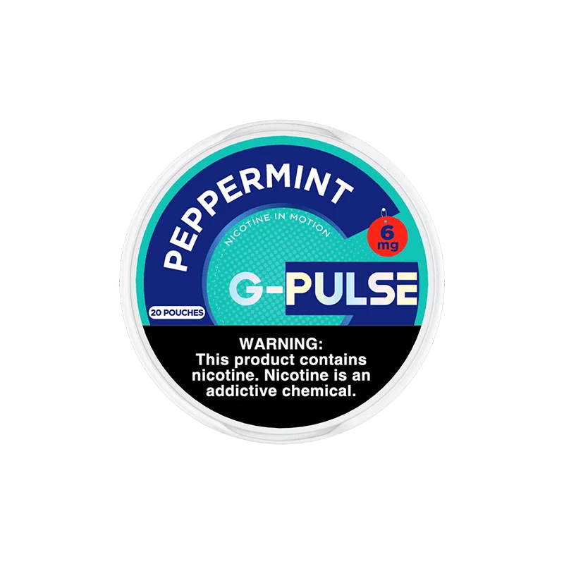 Geek Bar Cigarette Solutions 6mg / Peppermint Geek Bar G-Pulse Nicotine Pouches