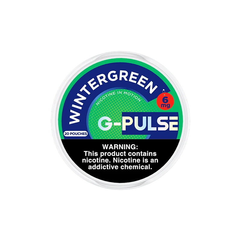 Geek Bar Cigarette Solutions 6mg / Wintergreen Geek Bar G-Pulse Nicotine Pouches