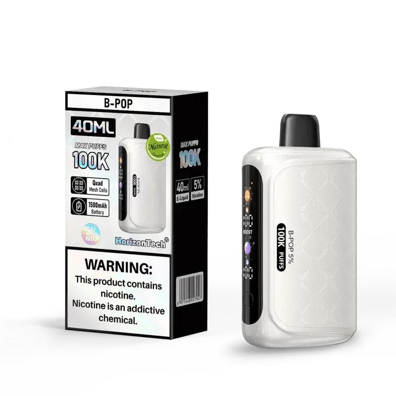 Horizon Disposable Vape B-POP Horizon 100K Disposable Vape (5%, 100000 Puffs)