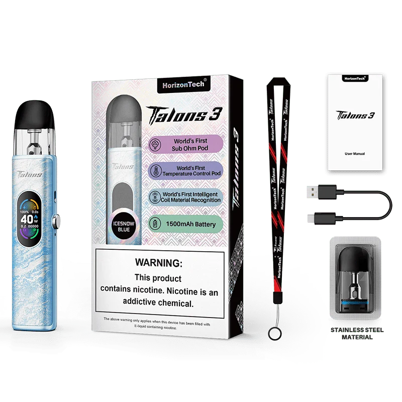 Horizon Pod System Icesnow Blue Horizon Talons 3 40W Pod Kit