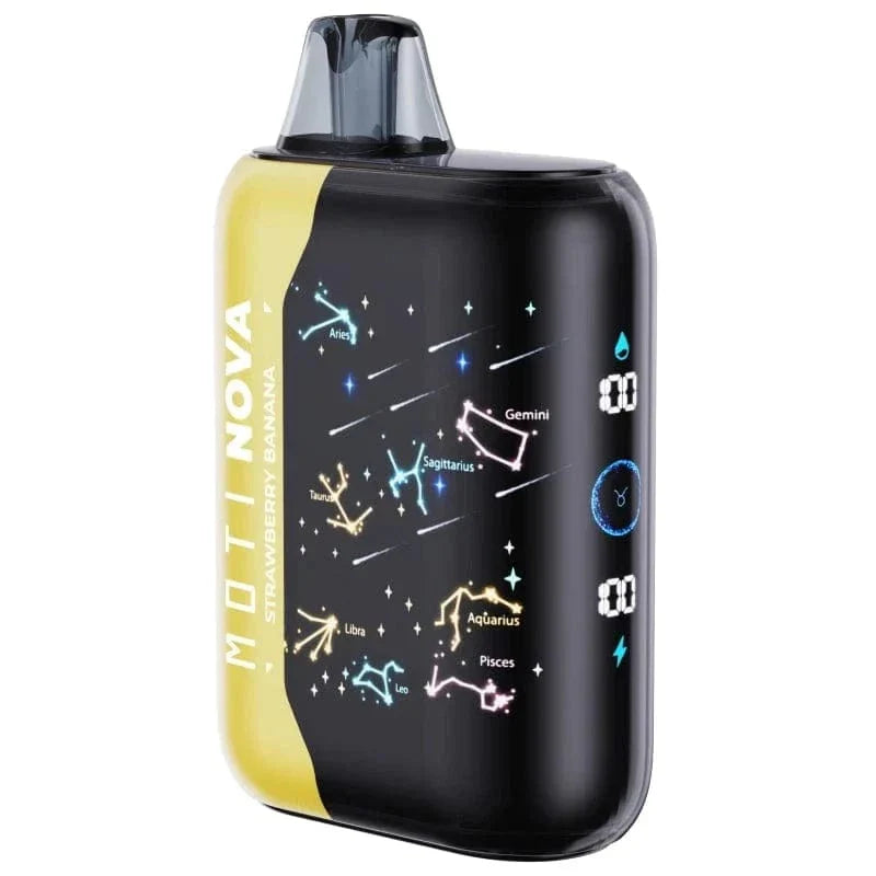 MOTI Vape Strawberry Banana ?? MOTI NOVA 50K Disposable Vape (5%, 50000 Puffs) (Discount)