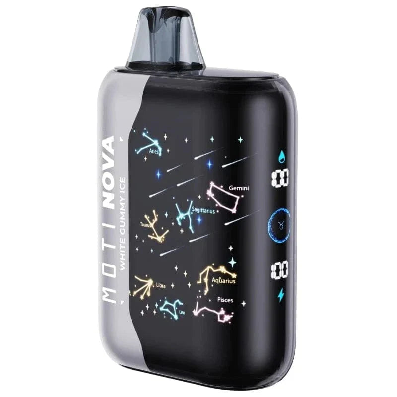 MOTI Vape White Gummy Ice ?? MOTI NOVA 50K Disposable Vape (5%, 50000 Puffs) (Discount)