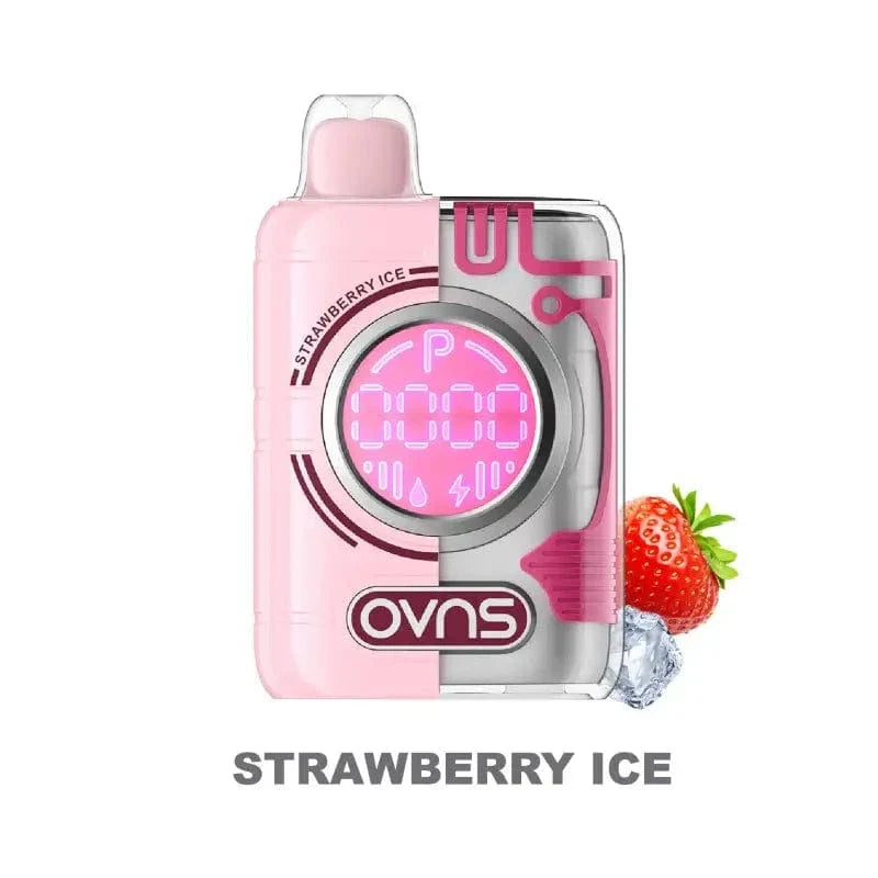 OVNS Disposable Vape Strawberry Ice OVNS Puff Geek Truth Puff Disposable Vape Kit (5%, 18.5ml)