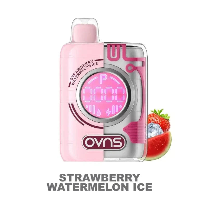OVNS Disposable Vape Strawberry Watermelon Ice OVNS Puff Geek Truth Puff Disposable Vape Kit (5%, 18.5ml)