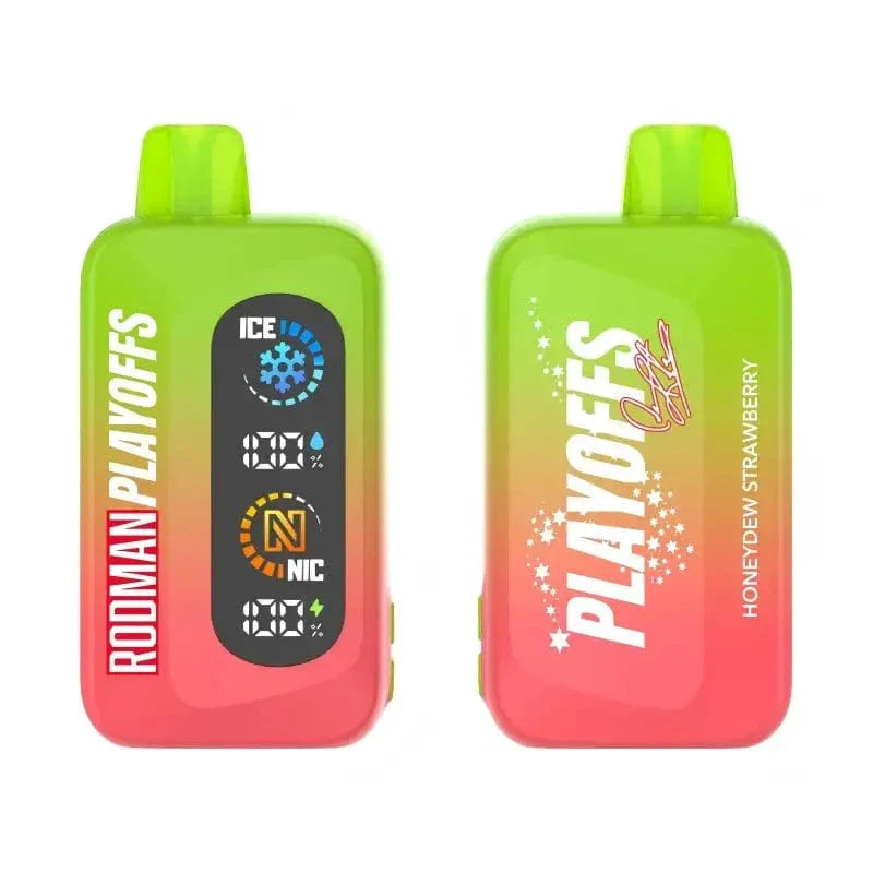Rodman Disposable Vape Honeydew Strawberry Rodman  Playoffs 50K Ice-Nic Control Disposable Vape (5%, 50000 Puffs)