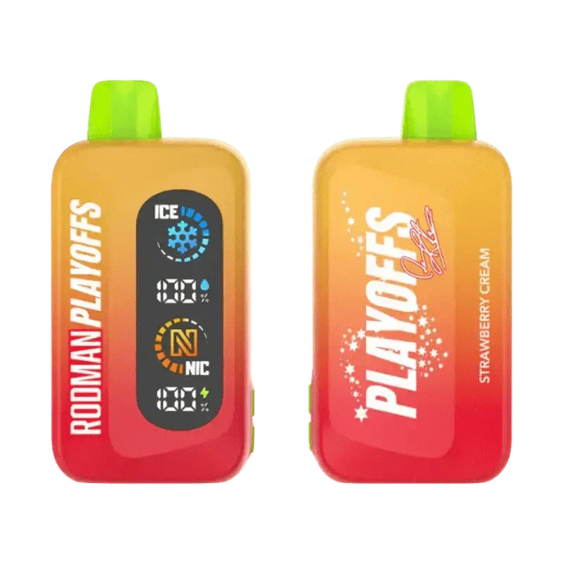 Rodman Disposable Vape Strawberry Cream Rodman  Playoffs 50K Ice-Nic Control Disposable Vape (5%, 50000 Puffs)