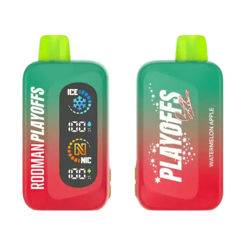 Rodman Disposable Vape Watermelon Apple Rodman  Playoffs 50K Ice-Nic Control Disposable Vape (5%, 50000 Puffs)