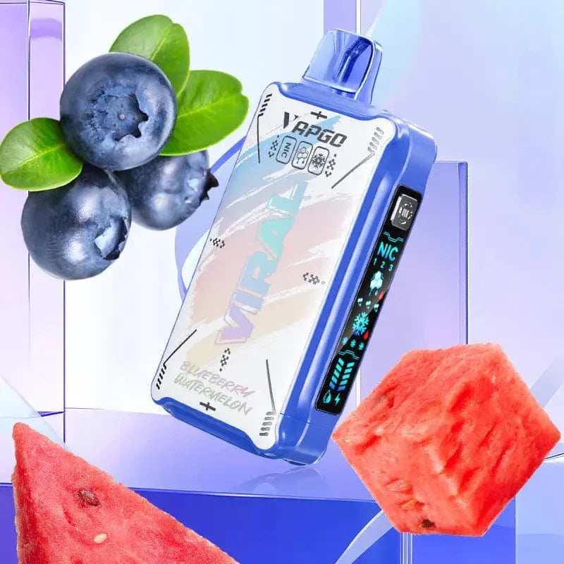 VAPGO Disposable Vape Blueberry Watermelon Vapgo VIRAL 50K Ice Control Disposable Vape (5%, 50000 Puffs)
