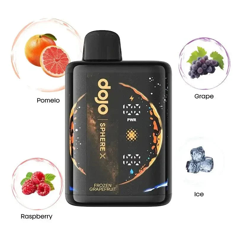 Vaporesso Disposable Vape Frozen Grapefruit DOJO Sphere X 40K Disposable Vape (5%, 40000 Puffs)