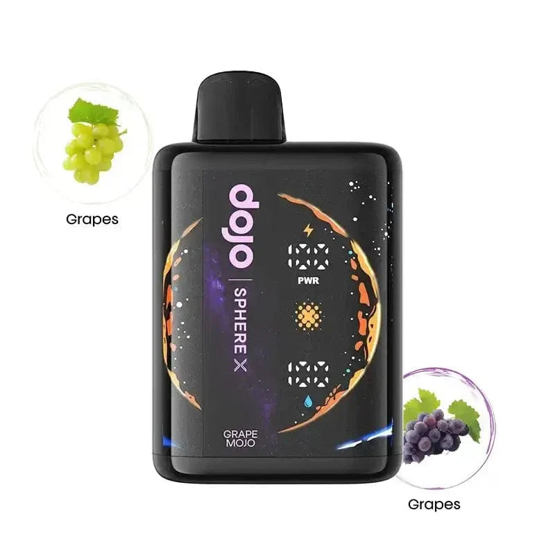 Vaporesso Disposable Vape Grape Mojo DOJO Sphere X 40K Disposable Vape (5%, 40000 Puffs)