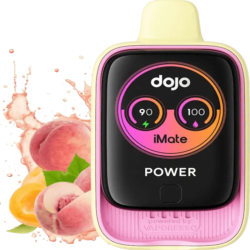 Vaporesso Disposable Vape Peachy Smash Vaporesso DOJO iMate X 40K Disposable Kit (5%, 40000 Puffs)