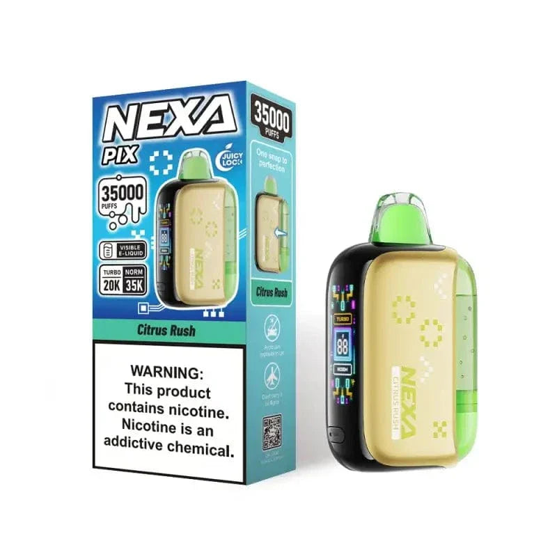 VOOPOO Disposable Vape Citrus Rush NEXA PIX 35K Disposable Vape (5%, 35000 Puffs)