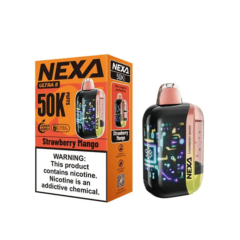 VOOPOO Disposable Vape Strawberry Mango VOOPOO NEXA Ultra II 50K Disposable Vape (5%, 50000 Puffs)