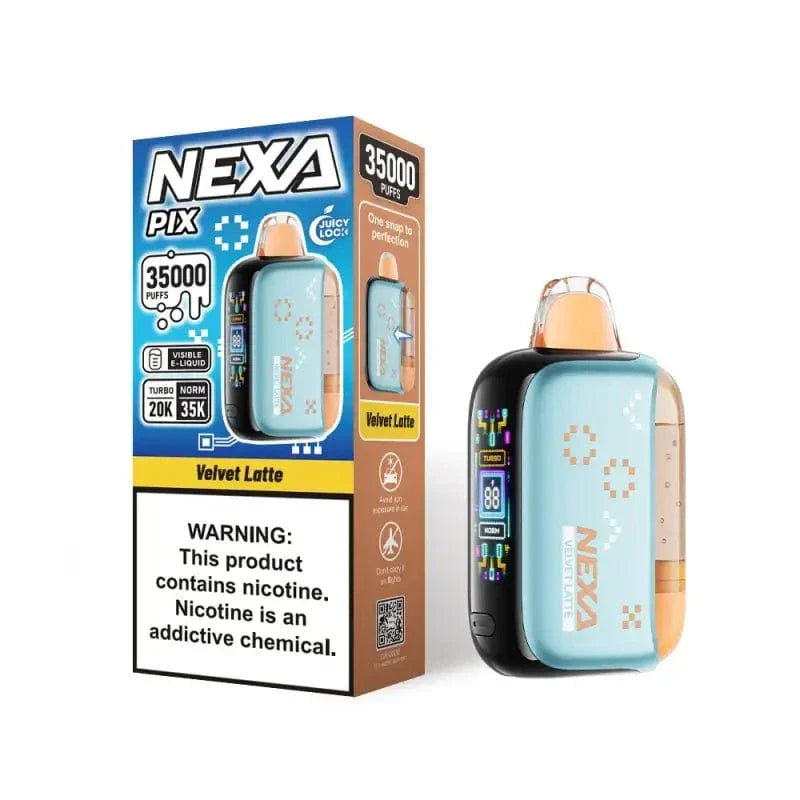 VOOPOO Disposable Vape Velvet Latte NEXA PIX 35K Disposable Vape (5%, 35000 Puffs)